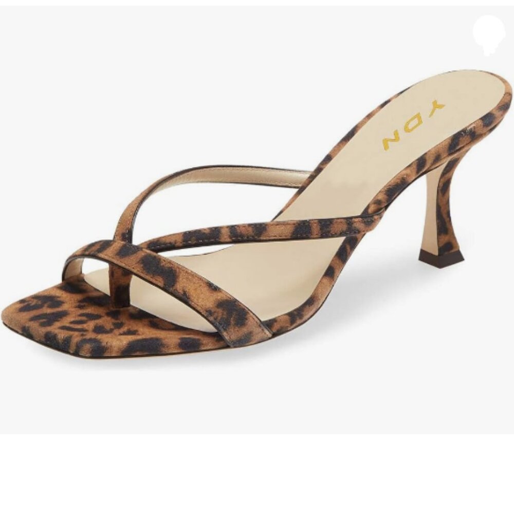 YDN Leopard Print Women's Slippers